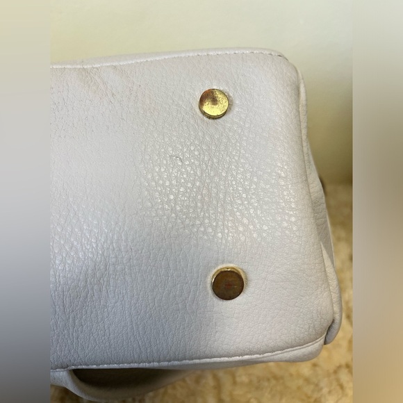 Pretty Pokets Diaper Bag Tote Maroon & White With Bottle Holder - Picture 11 of 13